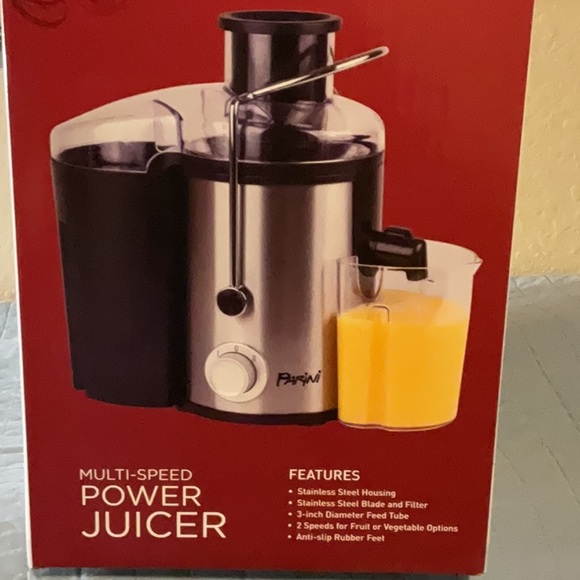 Power juicer, multi speed, New, never used, still in box. - Picture 2 of 6